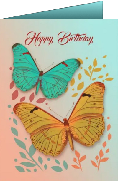 butterfly Birthday Cards
