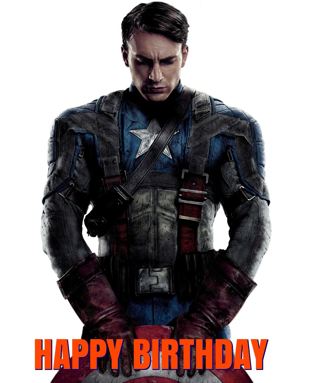 captain-america birthday cards