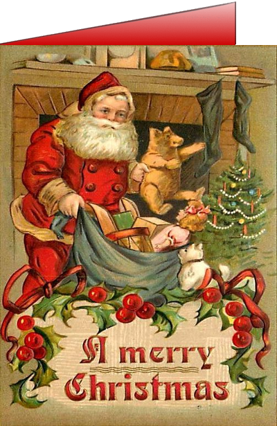 christmas santa ecards