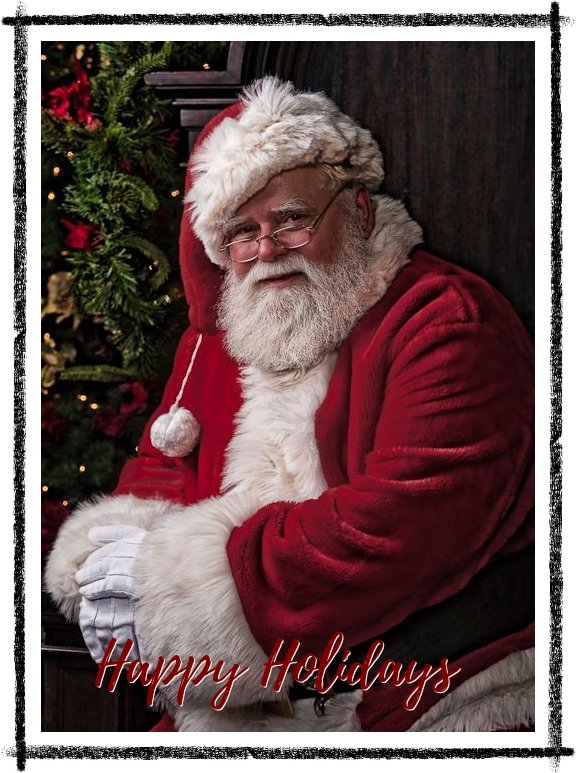 christmas santa card