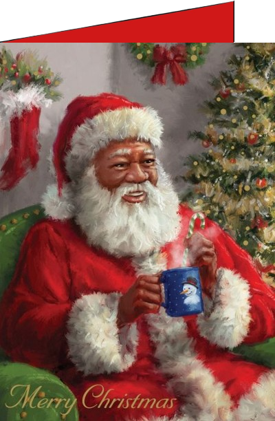 christmas santa card