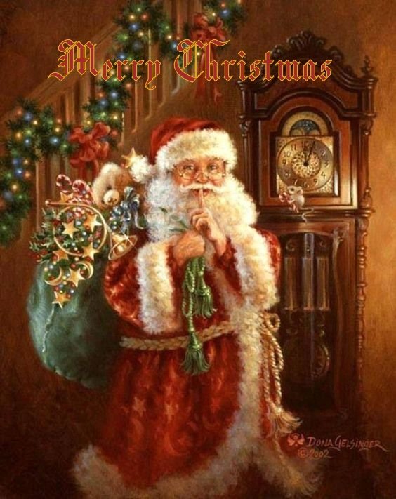 christmas santa ecards
