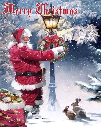 christmas santa ecards