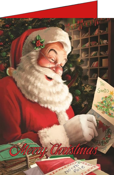 christmas santa ecards