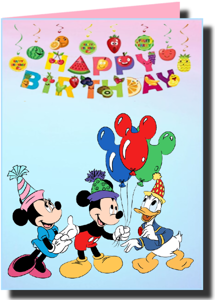 Disney Birthday Cartoon eCards