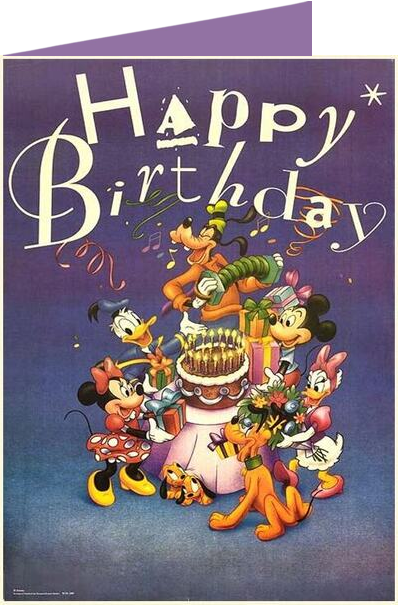 disney birthday ecard online