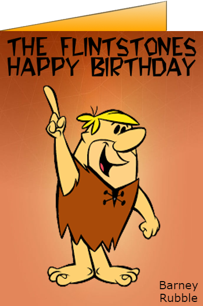 flintstones birthday eCards