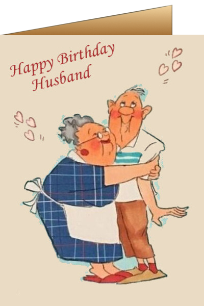 birthday card for a husband