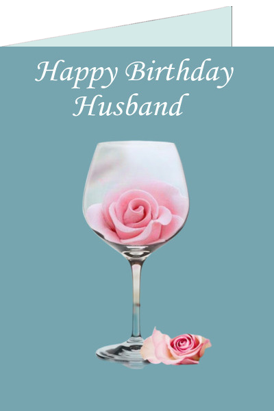 birthday card for a husband