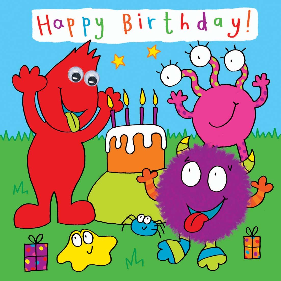 Printable Kids Birthday Cards