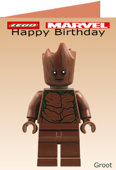 lego marvel birthday eCards