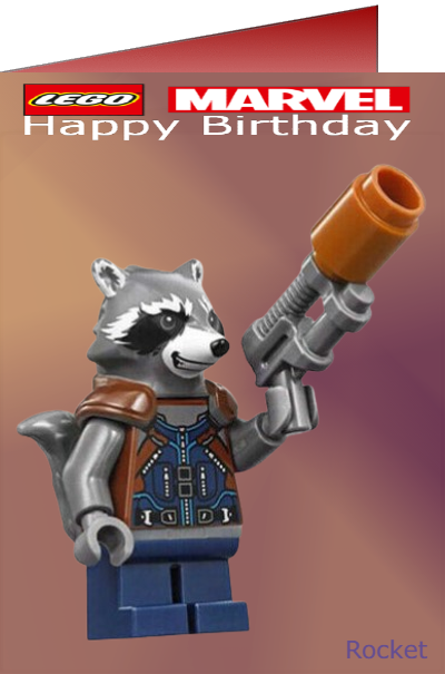 lego marvel birthday eCards