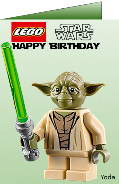 Lego Star Wars Greeting