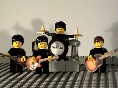 lego beatles cards