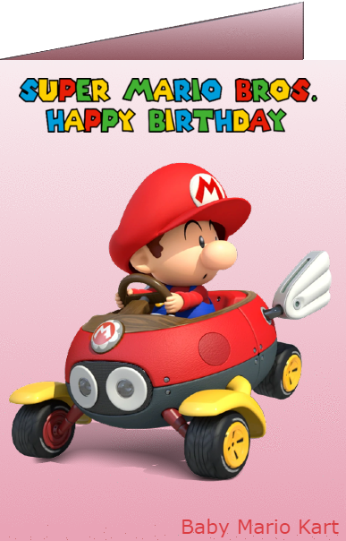 mario brothers birthday ecards