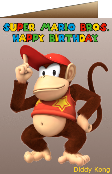 mario brothers birthday ecards