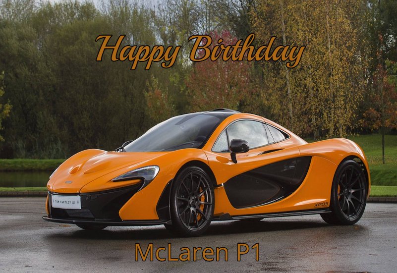 mclaren-p1 ecard 