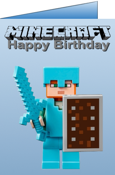 minecraft ecard