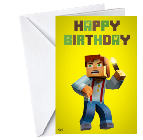 minecraft ecard