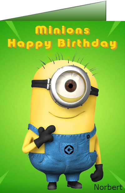 minions birthday ecards