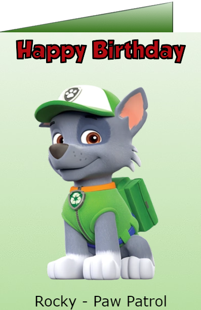 pawpatrol birthday