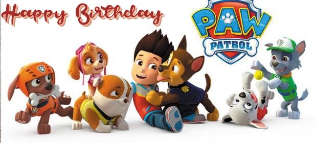 pawpatrol birthday