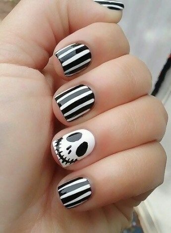 women's sexy black nail