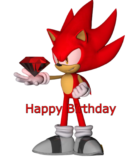 sonic knuckles birthday ecards