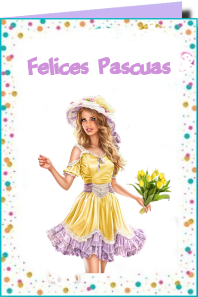 Spanish easter Ecards for Females