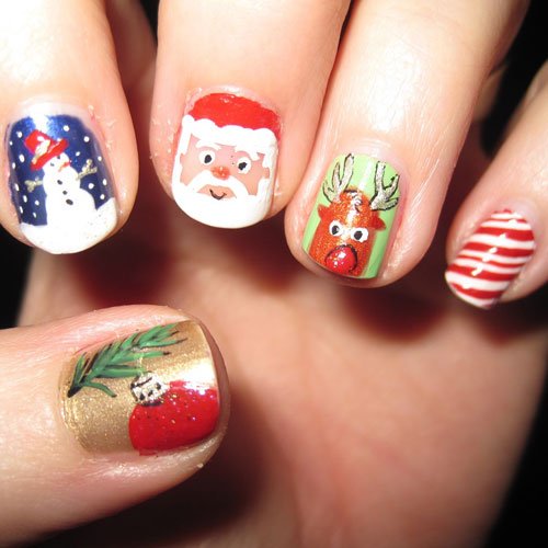 Christmas Nails for women