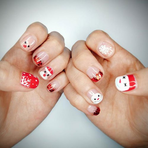 Christmas Nails for women